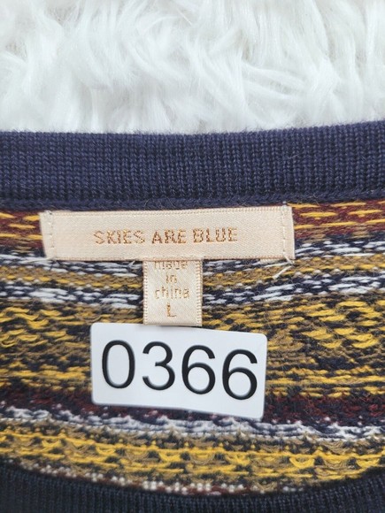 [366]NWOT Skies are Blue Size Hippie Boho Knit Dress - Picture 6 of 9